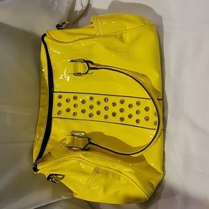 Alfa Bright Yellow Handbag